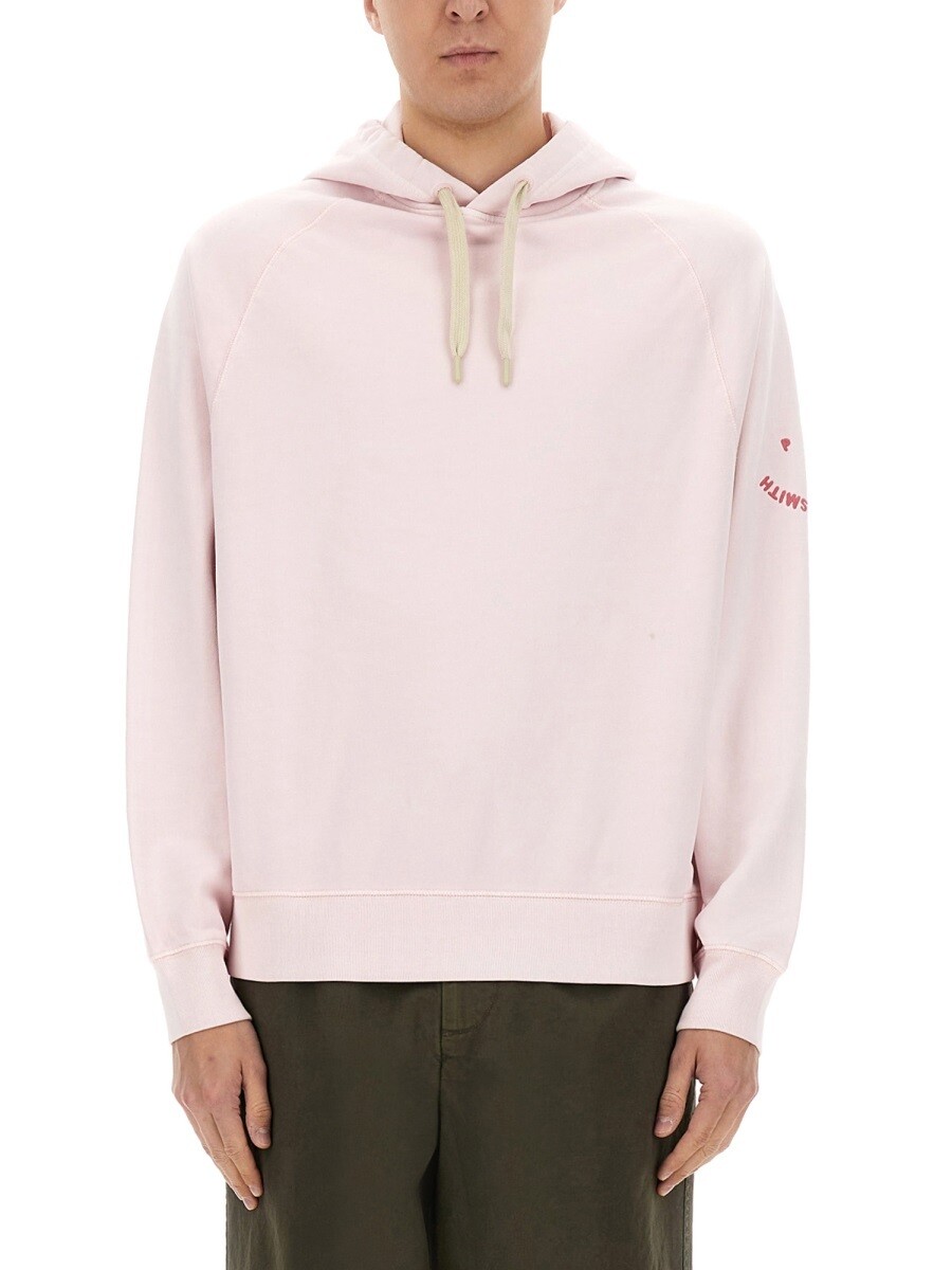 極点スミス PAUL SMITH トレーナー 調教師 メンズ サクラ色 Sweatshirts 350270 関税 貨物輸送無料 2025SS el