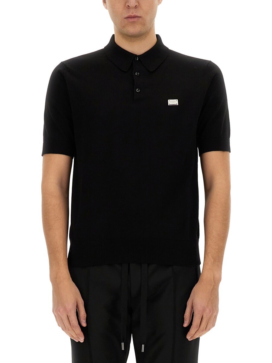 ドルチェ&ガッバーナ DOLCE&GABBANA ポロシャツ メンズ ブラック Polo shirts 351518 関税 送料無料 2025SS el｜BRANDSHOP「il Tesoro」