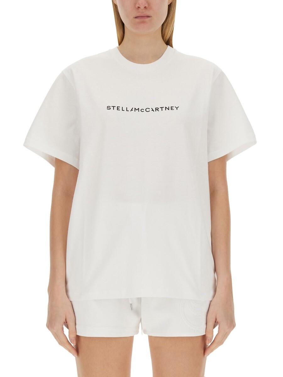 ステラ マッカートニー STELLA MCCARTNEY ポロシャツ Tシャツ レディース ホワイト T-shirts and polo shirts 348105 関税 送料無料 2025SS el｜BRANDSHOP「il Tesoro」