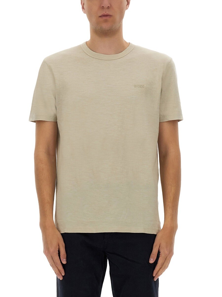 主任者 BOSS プルオーバー メンズ ベージュ T-shirts 351906 関税 貨物輸送無料 2025SS el