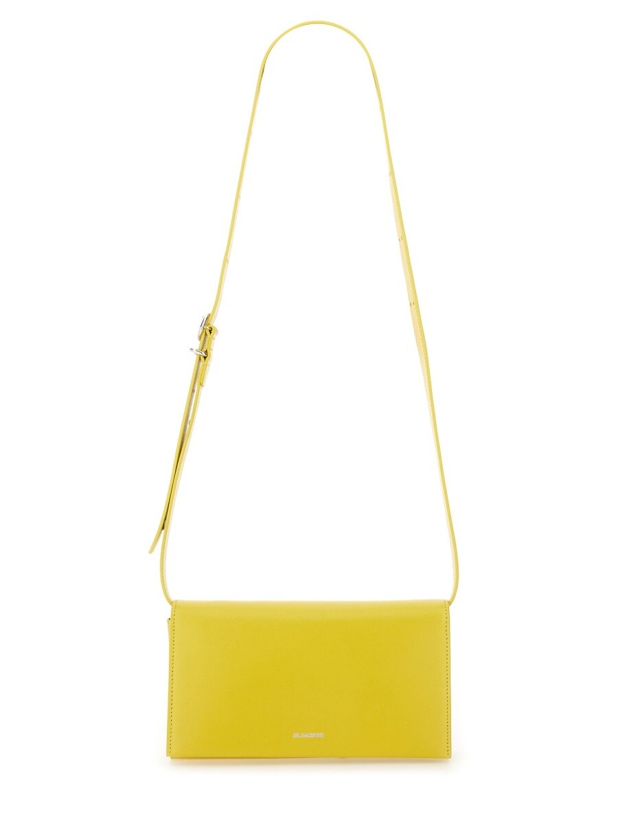 ジルサンダー JIL SANDER 御徒面子 レディース 黄色 Business bags 350402 関税 貨物輸送無料 2025SS el