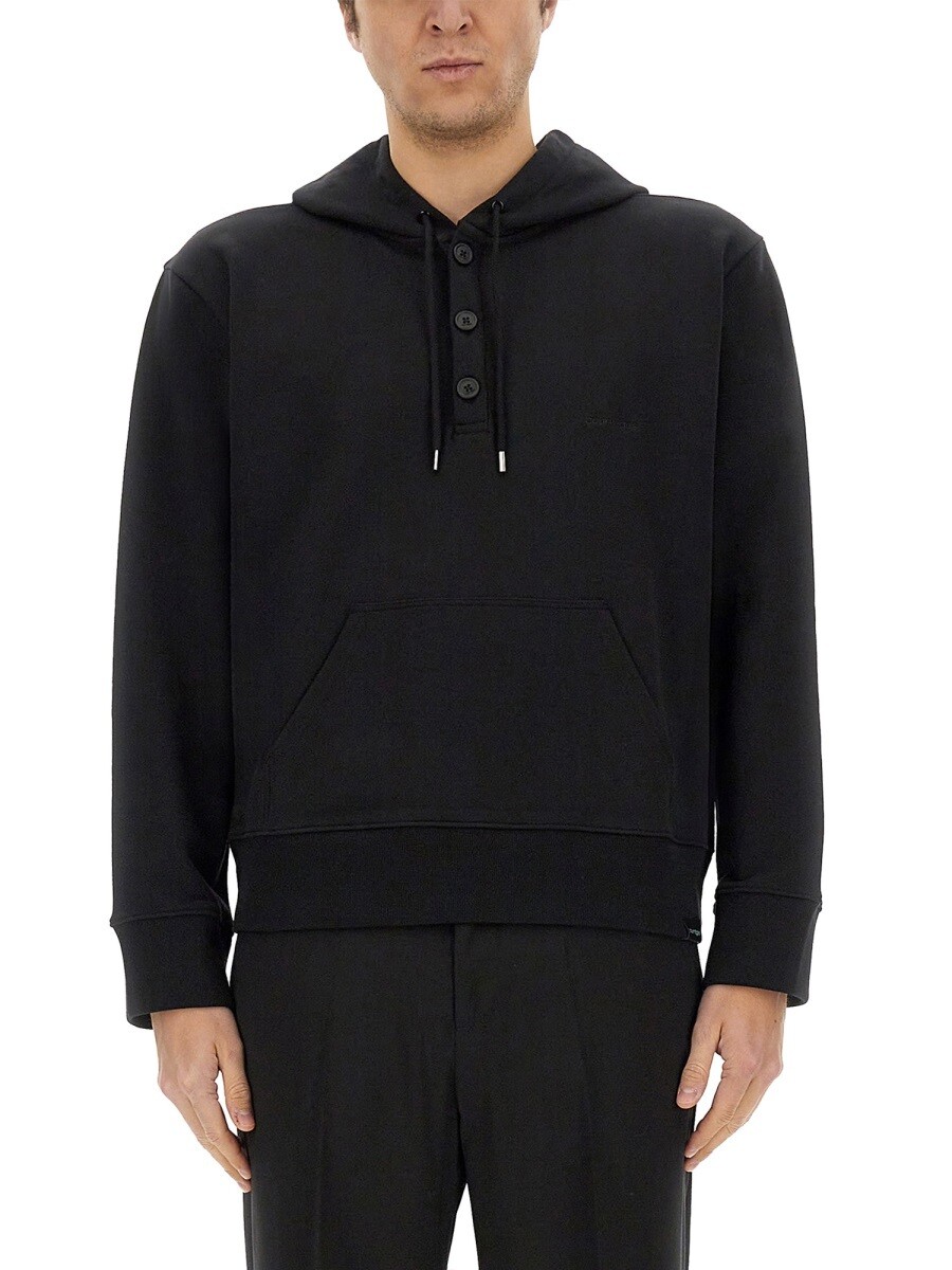 クレージュ COURREGES スウェットシャツ トレーナー メンズ ブラック Sweatshirts 351850 関税 送料無料 2025SS el|BRANDSHOP「il Tesoro」