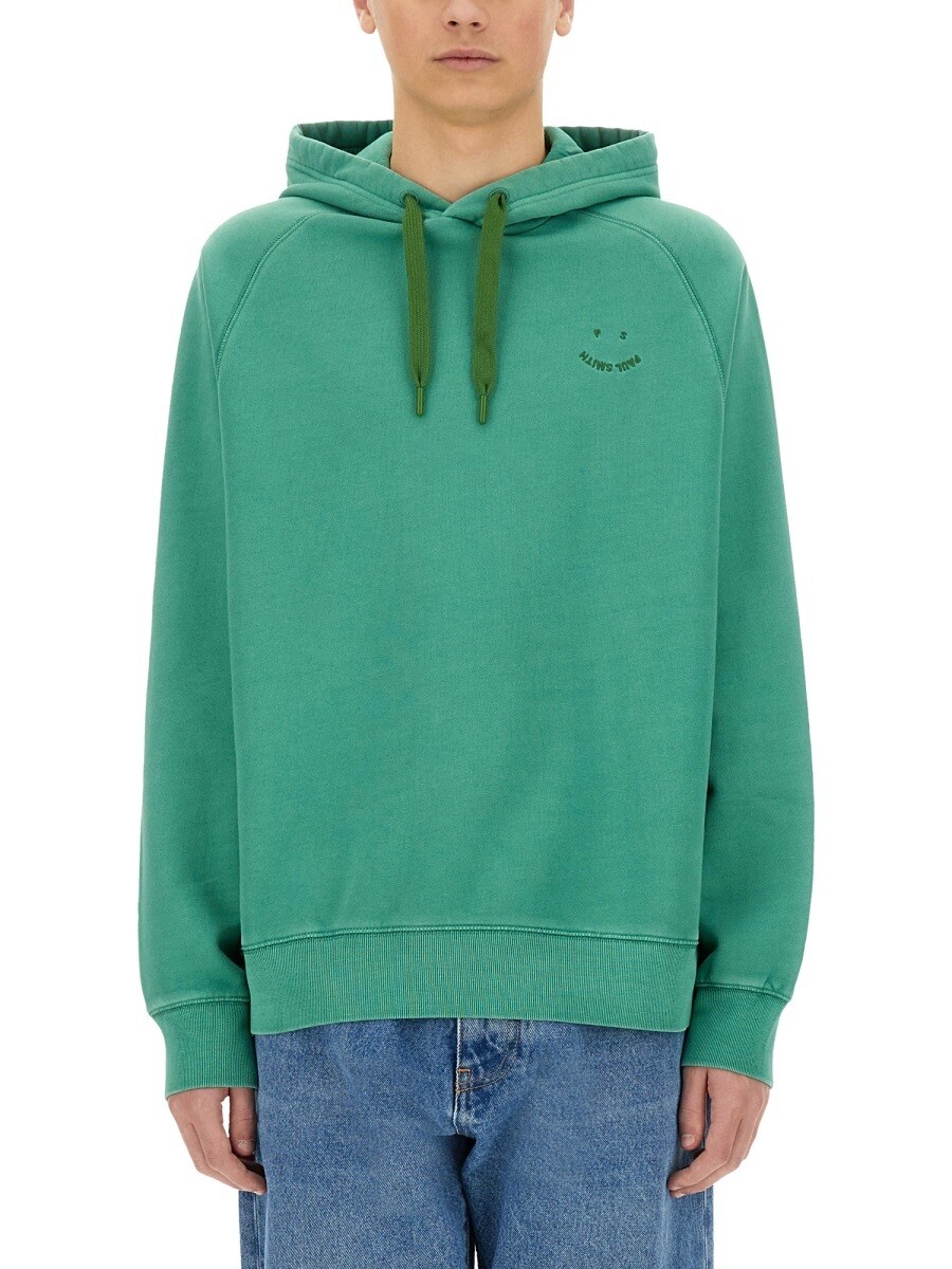 極点スミス PAUL SMITH トレーナー 調教師 メンズ 緑であること Sweatshirts 356902 関税 貨物輸送無料 2025SS el