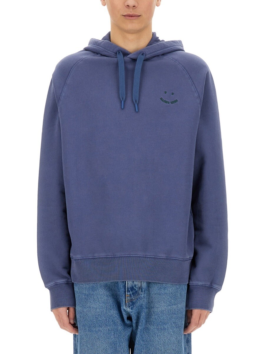 極点スミス PAUL SMITH トレーナー 調教師 メンズ 青色 Sweatshirts 355093 関税 貨物輸送無料 2025SS el