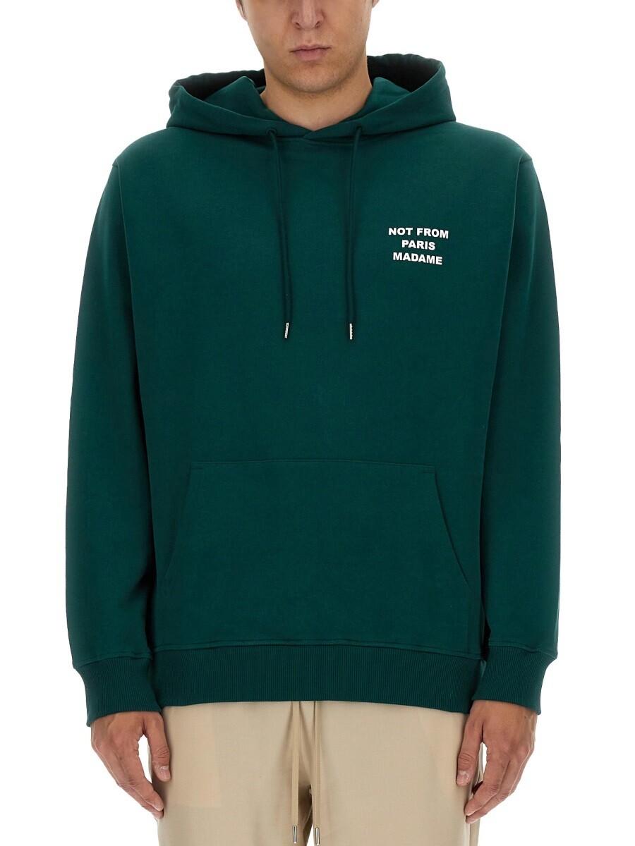 ドロール ド ムッシュ DROLE DE MONSIEUR トレーナー 調教師 メンズ 緑であること Sweatshirts 404579 関税 貨物輸送無料 2026SS el