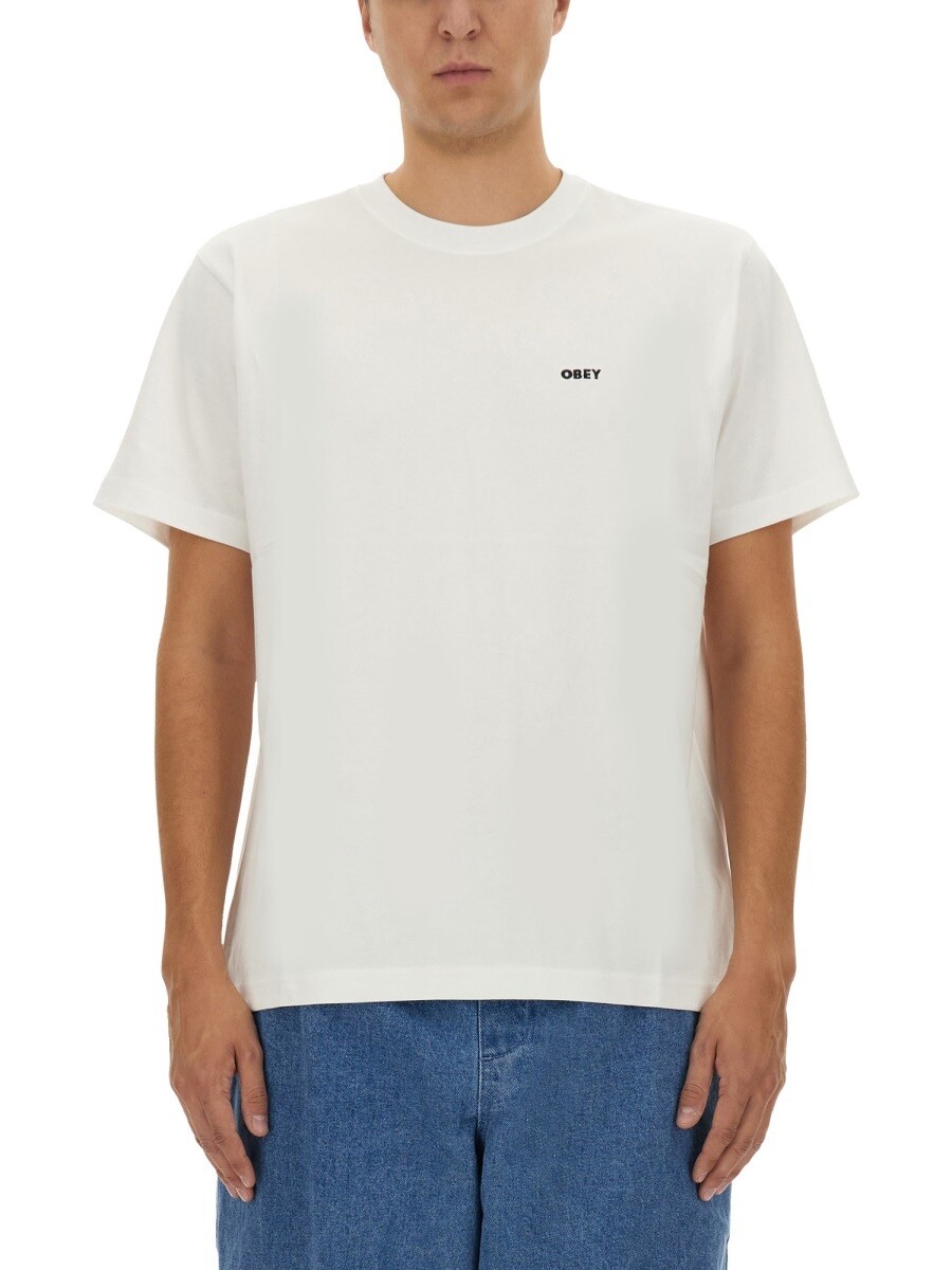 オベイ OBEY ティーシャツ メンズ 白いこと T-shirts 353813 関税 貨物輸送無料 2025SS el