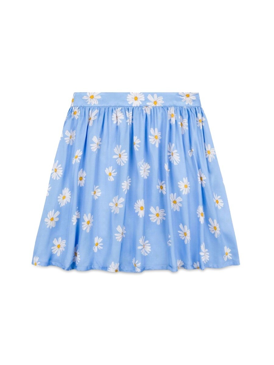 モスキーノ MOSCHINO ミニ御徒面子 スコート ガールズ 青碧 Mini-skirts 354891 関税 貨物輸送無料 2025SS el