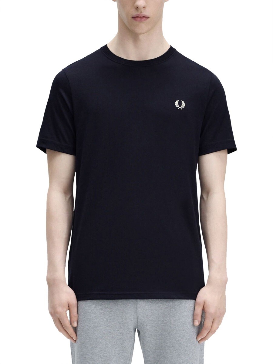 フレッド ペリー FRED PERRY プルオーバー メンズ 青色 T-shirts 355147 関税 貨物輸送無料 2025SS el