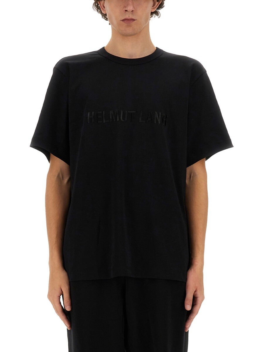 ヘルムートラング HELMUT LANG Tシャツ メンズ ブラック T-shirts 354968 関税 送料無料 2025SS el|BRANDSHOP「il Tesoro」