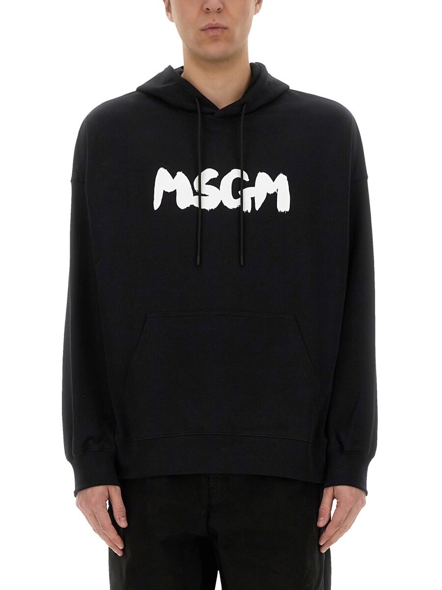 エムエスジーエム MSGM トレーナー 調教師 メンズ 黒いこと Sweatshirts 356602 関税 貨物輸送無料 2025SS el