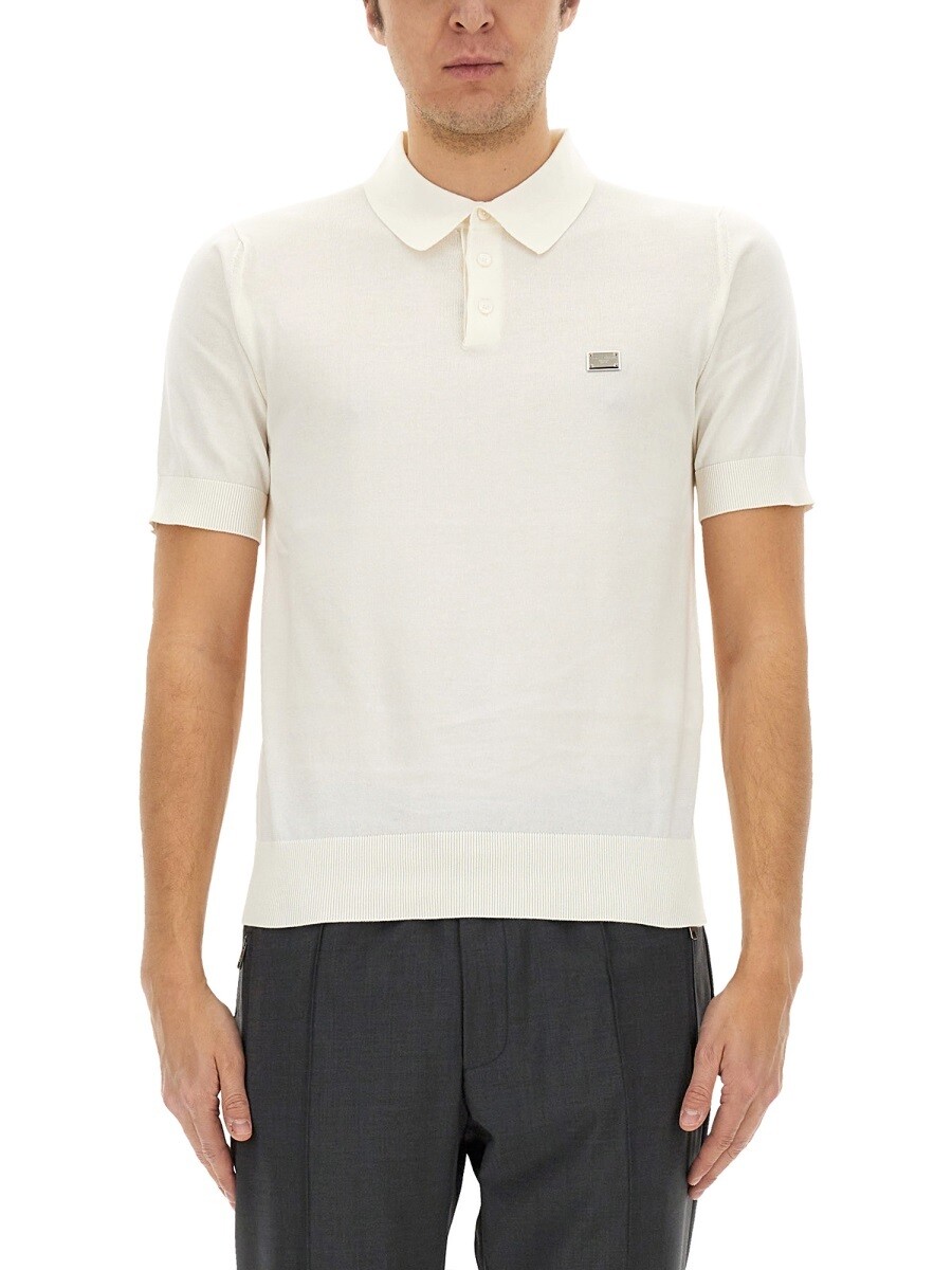 ドルチェ&ガッバーナ DOLCE&GABBANA ポロシャツ メンズ ホワイト Polo shirts 359472 関税 送料無料 2025SS el|BRANDSHOP「il Tesoro」