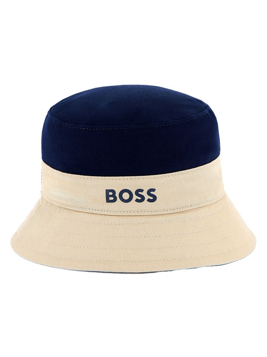 ヒューゴ ボス HUGO BOSS ハット 帽子 ボーイズ ホワイト Hats 359316 関税 送料無料 2025SS el｜BRANDSHOP「il Tesoro」
