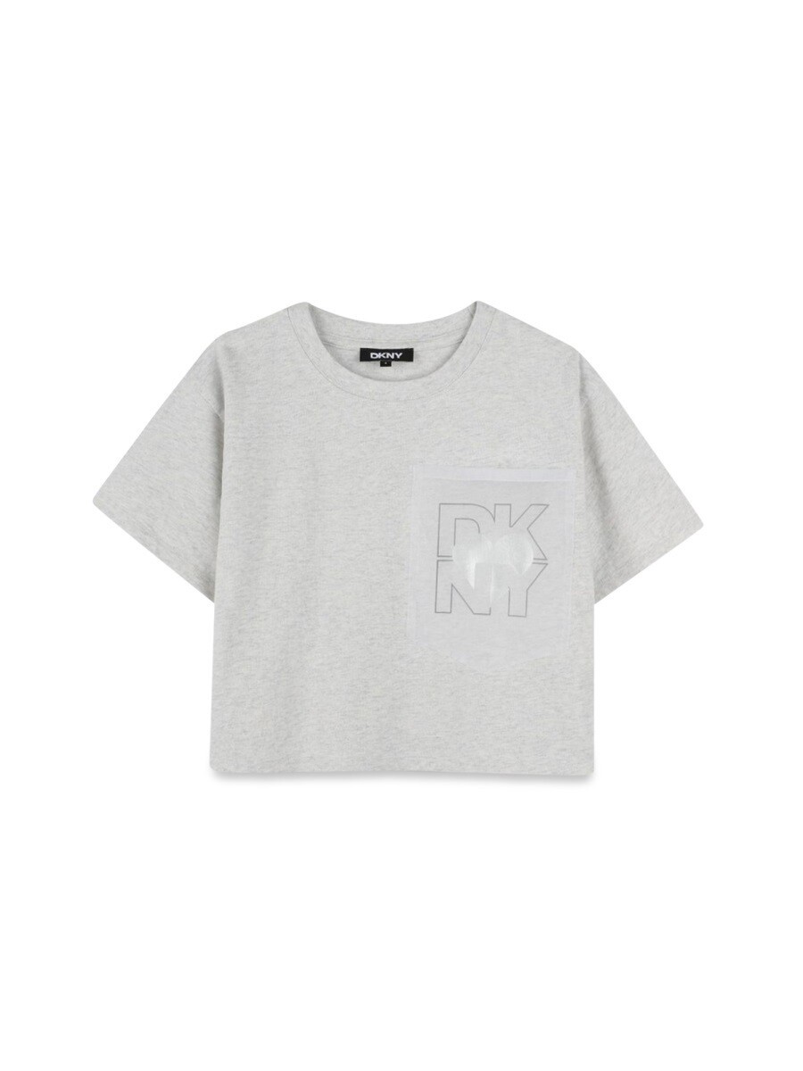 ディー ケイ エヌ ワイ DKNY ロング捩りプルオーバー プルオーバー ガールズ 薄墨色 Long sleeve t-shirts 359243 関税 貨物輸送無料 2025SS el