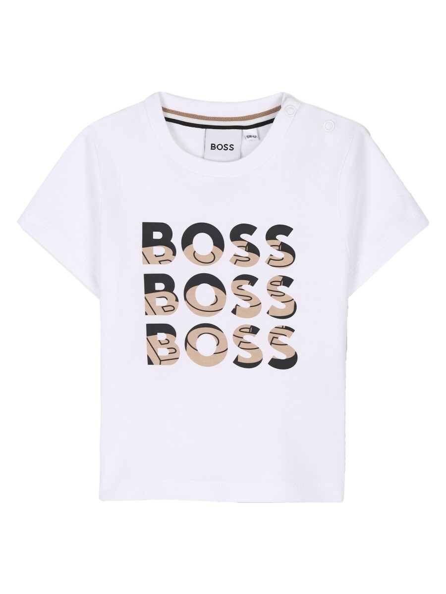 ヒューゴ 元締め HUGO BOSS スポーツシャツ トップス ボーイズ 白いこと Polo shirts 359371 関税 貨物輸送無料 2025SS el