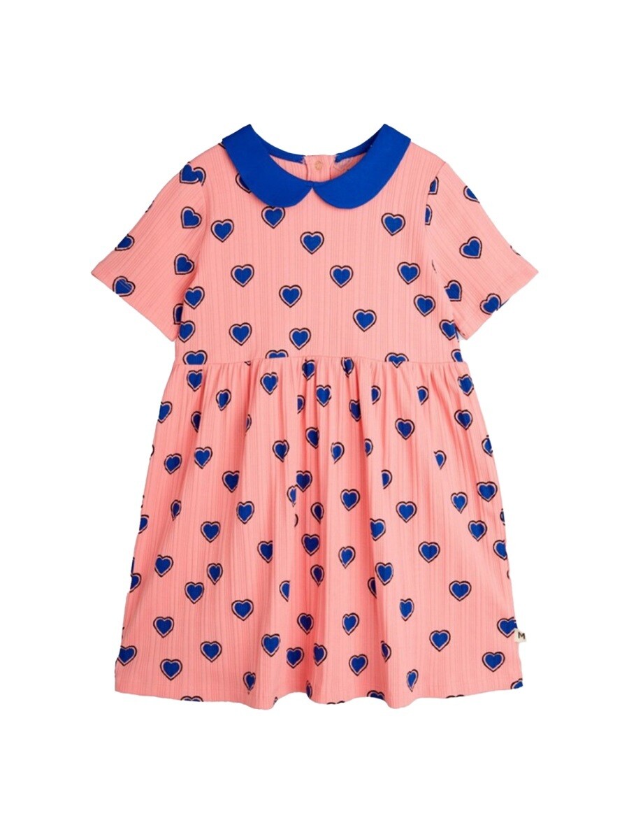 ミニ ロディーニ MINI RODINI ロング御召しもの 御召しもの ガールズ サクラ色 Long dresses 359287 関税 貨物輸送無料 2025SS el