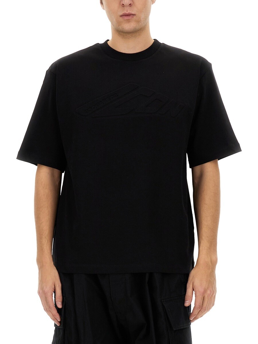 ディースクエアード DSQUARED2 Tシャツ メンズ ブラック T-shirts 357851 関税 送料無料 2025SS el|BRANDSHOP「il Tesoro」
