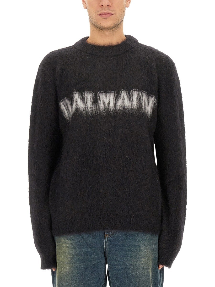 バルマン BALMAIN トレイナー 調教師 メンズ 黒いこと Sweatshirts 292474 関税 貨物輸送無料 2023AW el スウェット・トレーナー-トップス
