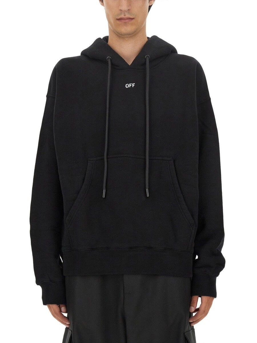 象牙色 OFF WHITE トレイナー 調教師 メンズ 黒いこと Sweatshirts 297823 関税 貨物輸送無料 2023AW el