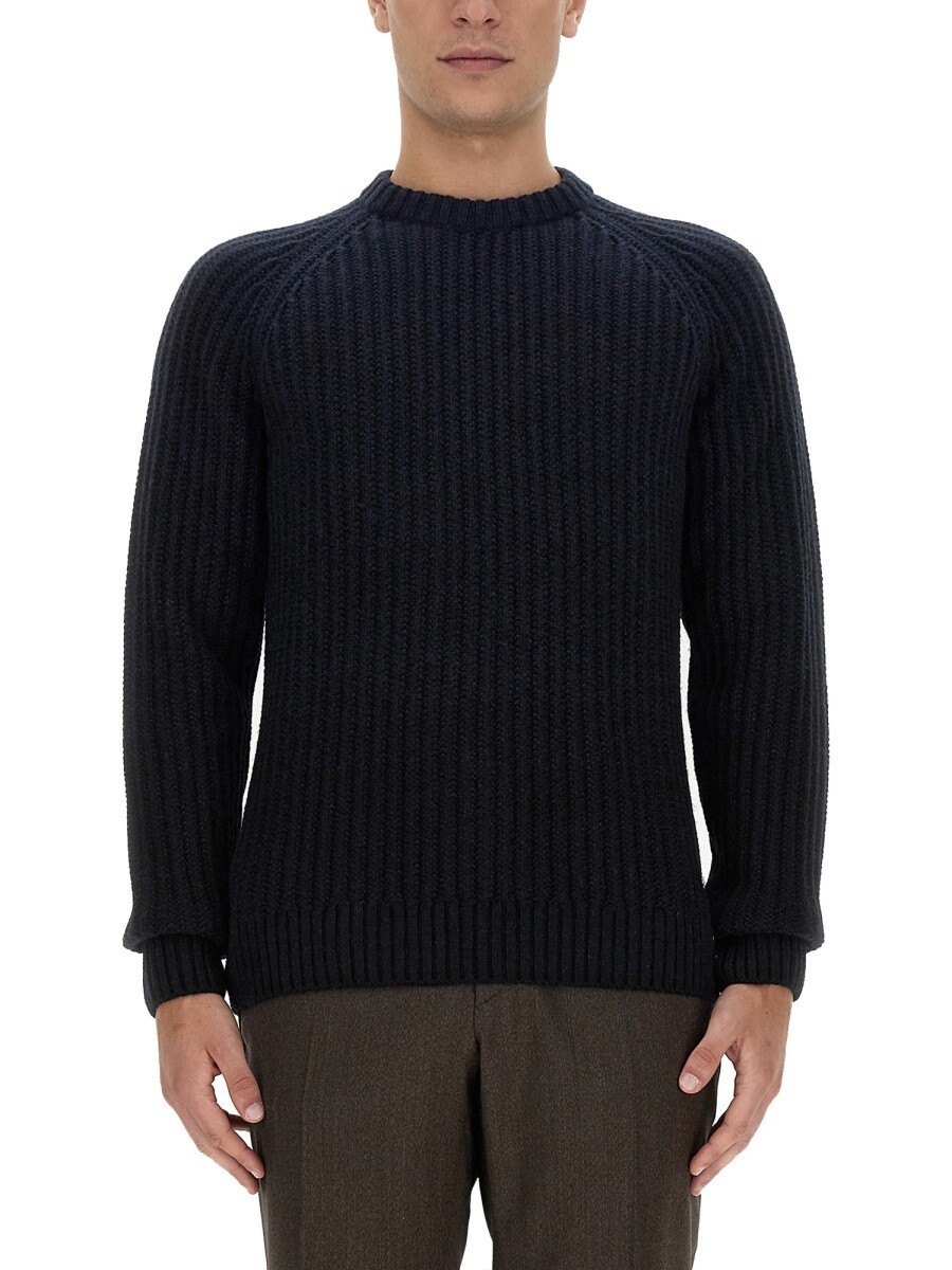 ブリオーニ BRIONI ティーシャツ 編み物御召しもの メンズ 黒いこと Knitwear 298915 関税 貨物輸送無料 2023AW el