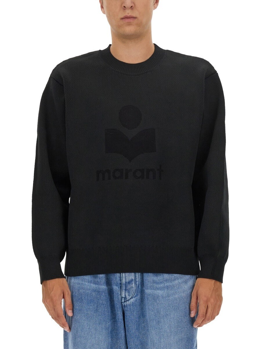 マラント MARANT セーター ニットウェア メンズ ブラック Knitwear 297699 関税 送料無料 2023AW el