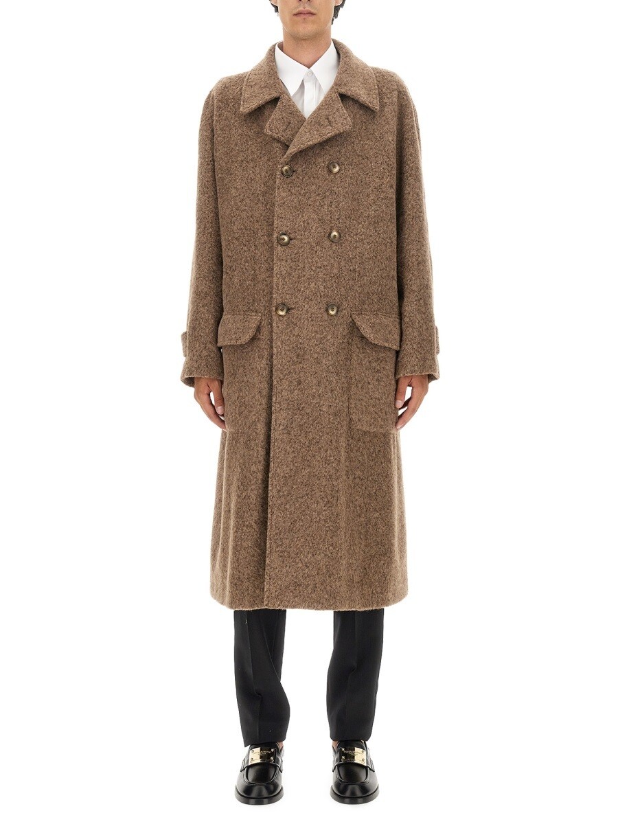 ドルチェ\u0026ガッバーナ DOLCE\u0026GABBANA トレンチ 厚地の外套 メンズ 赤銅色 Coats and Trench 292953 関税 貨物輸送無料 2023AW el