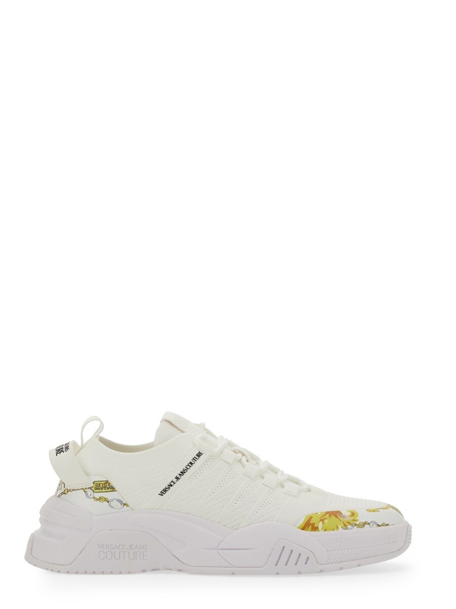 ヴェルサーチェ・ジーンズ・クチュール VERSACE JEANS COUTURE スニーカー レディース 白いこと Sneakers 295766 関税 貨物輸送無料 2023AW el