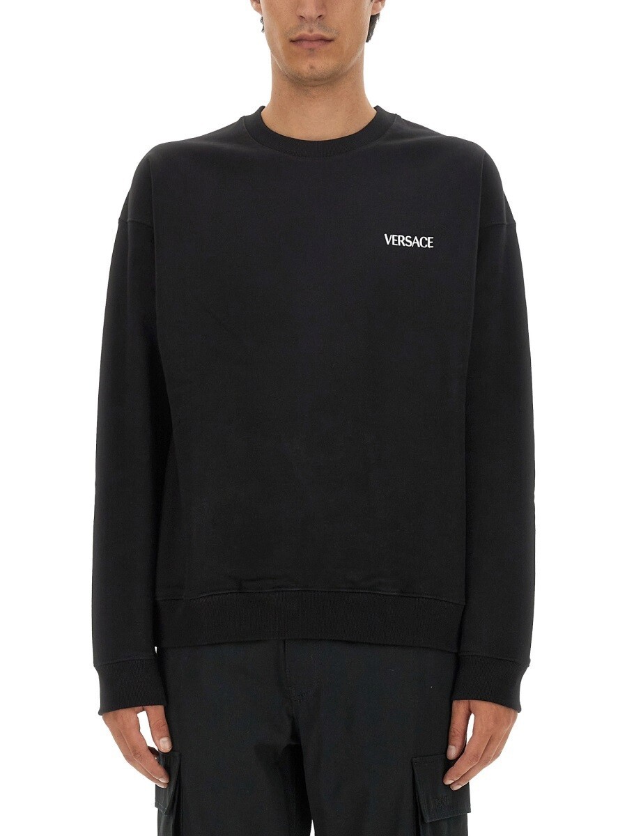 ヴェルサーチ VERSACE トレーナー 調教師 メンズ 黒いこと Sweatshirts 297635 関税 貨物輸送無料 2023AW el