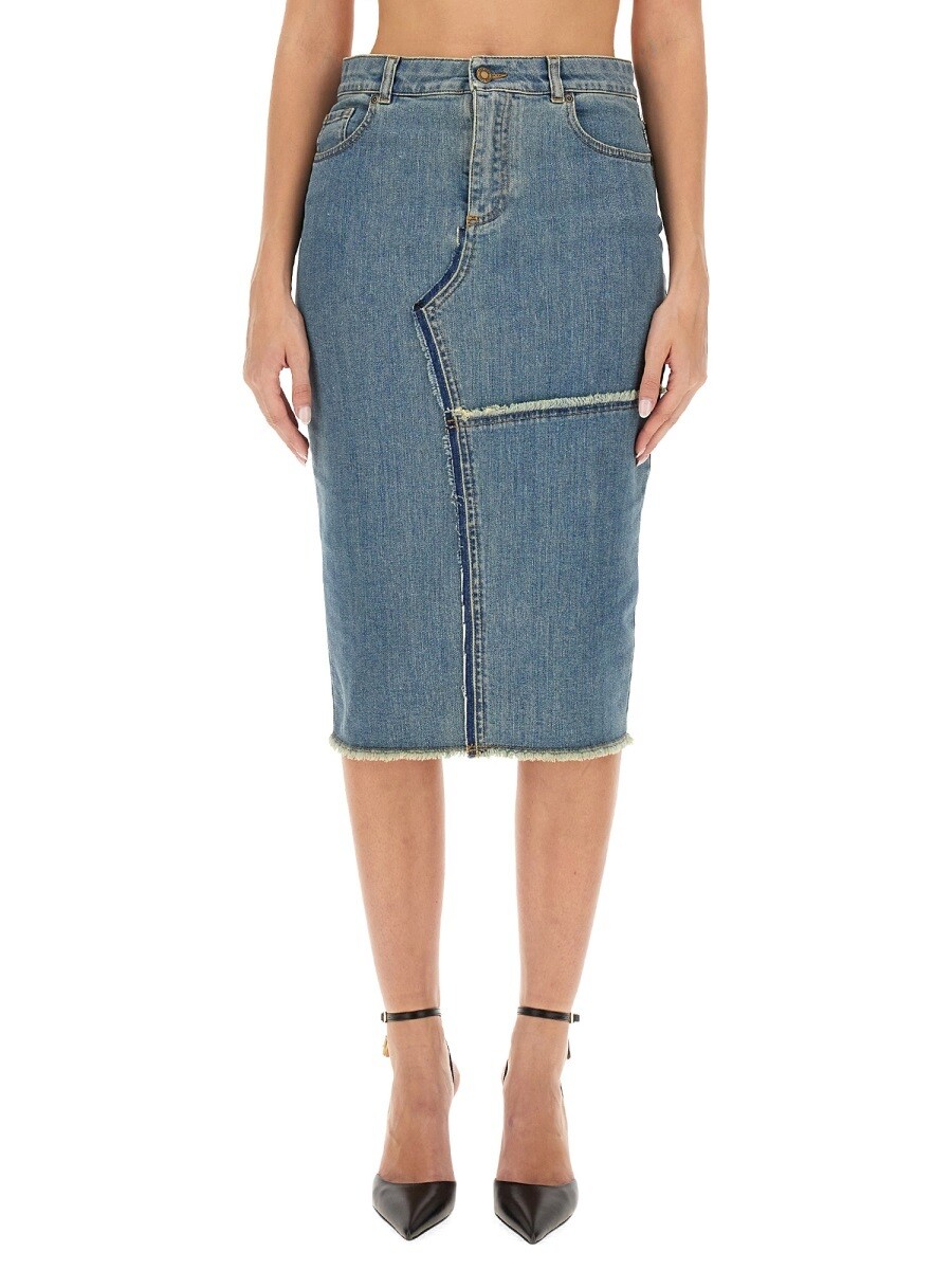 トム フォード TOM FORD スカート レディース ブルー Skirts 304614 関税 送料無料 2023AW el｜BRANDSHOP「il Tesoro」