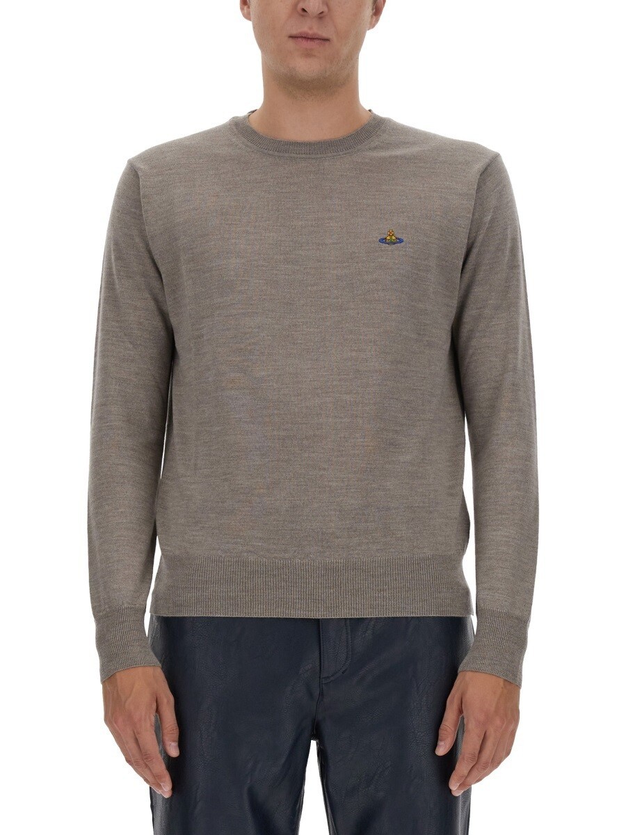 ヴィヴィアンウエストウッド VIVIENNE WESTWOOD セーター ニットウェア メンズ グレー Knitwear 302262 関税 送料無料 2023AW el｜BRANDSHOP「il Tesoro」 31,265円
