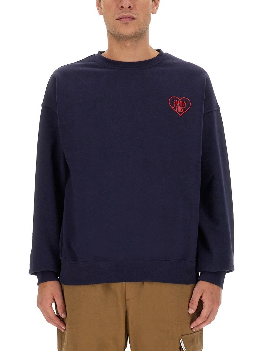 身寄り 一塁手 FAMILY FIRST トレーナー 調教師 メンズ 青色 Sweatshirts 304982 関税 貨物輸送無料 2023AW el
