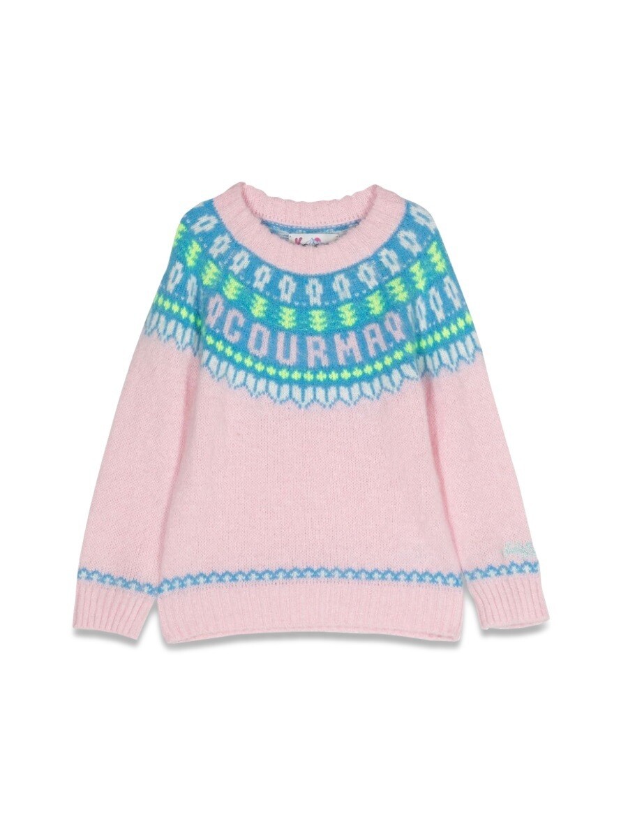 エムシーツーセイントバース MC2 SAINT BARTH クルーネックジャンパー ニットウェア ガールズ ピンク Crew neck jumpers 306585 関税 送料無料 2023AW el|BRANDSHOP「il Tesoro」