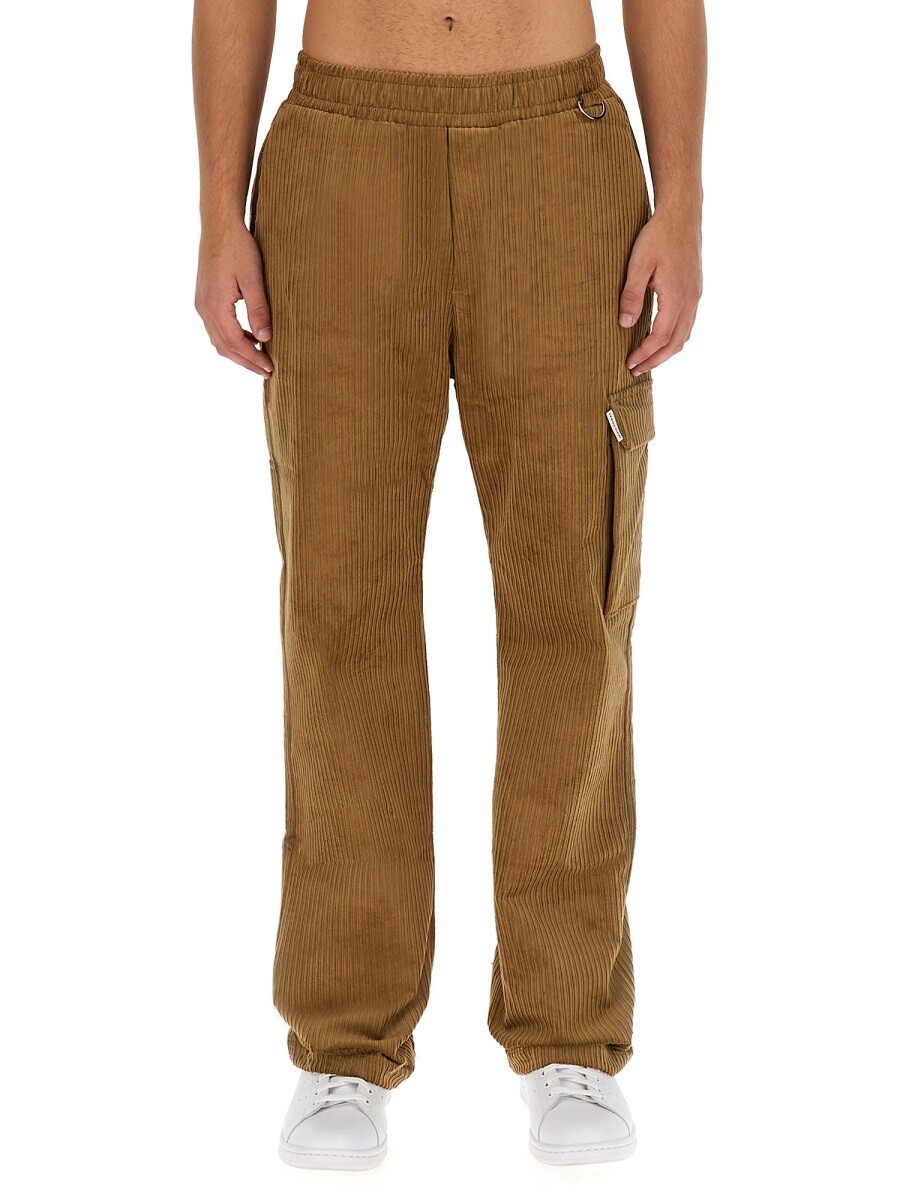 身寄り 一塁手 FAMILY FIRST ズボン ズボン下 メンズ ベージュ Trousers 305019 関税 貨物輸送無料 2023AW el