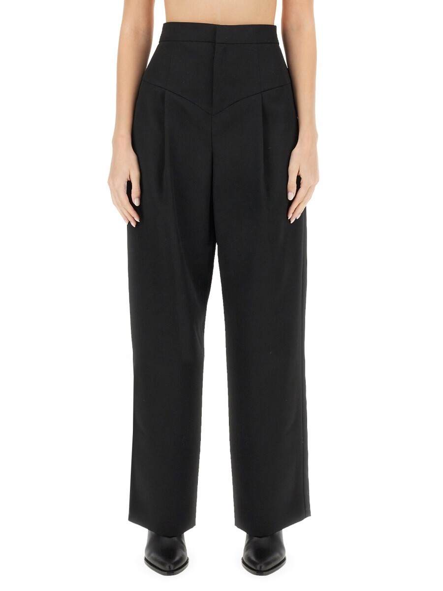 イザベル マラン ISABEL MARANT ズボン パンツ レディース ブラック Trousers 299778 関税 送料無料 2023AW el｜BRANDSHOP「il Tesoro」