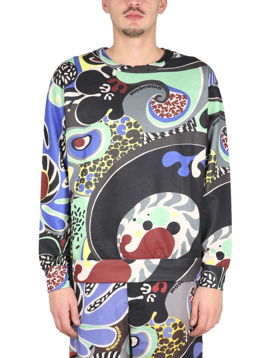 モスキーノ MOSCHINO スウェットシャツ トレーナー メンズ Sweatshirts 273446 関税 送料無料 2023SS el｜BRANDSHOP「il Tesoro」