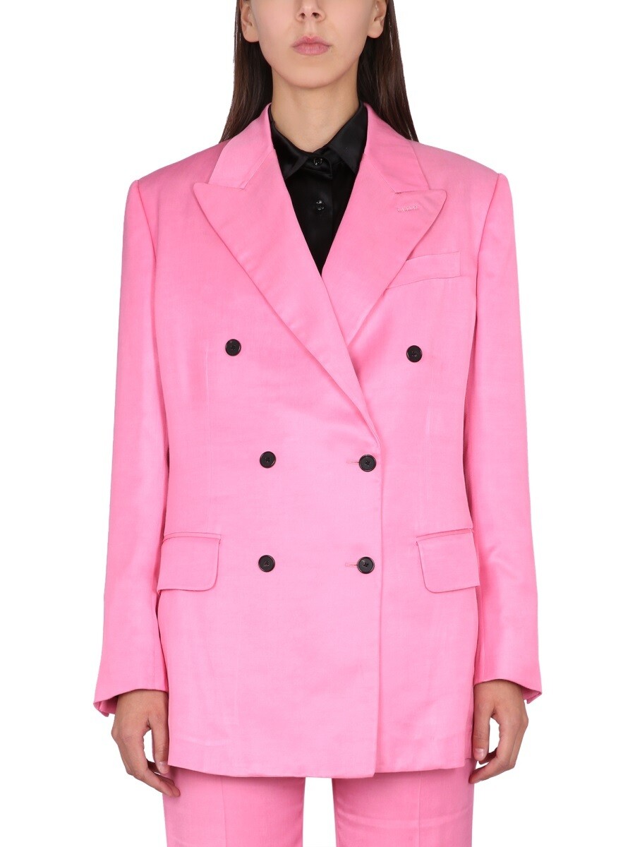 トム ジェラルド・r・フォード TOM FORD 背広上衣 背広 上衣 レディース サクラ色 Suit Jackets 267397 関税 貨物輸送無料 2023SS el
