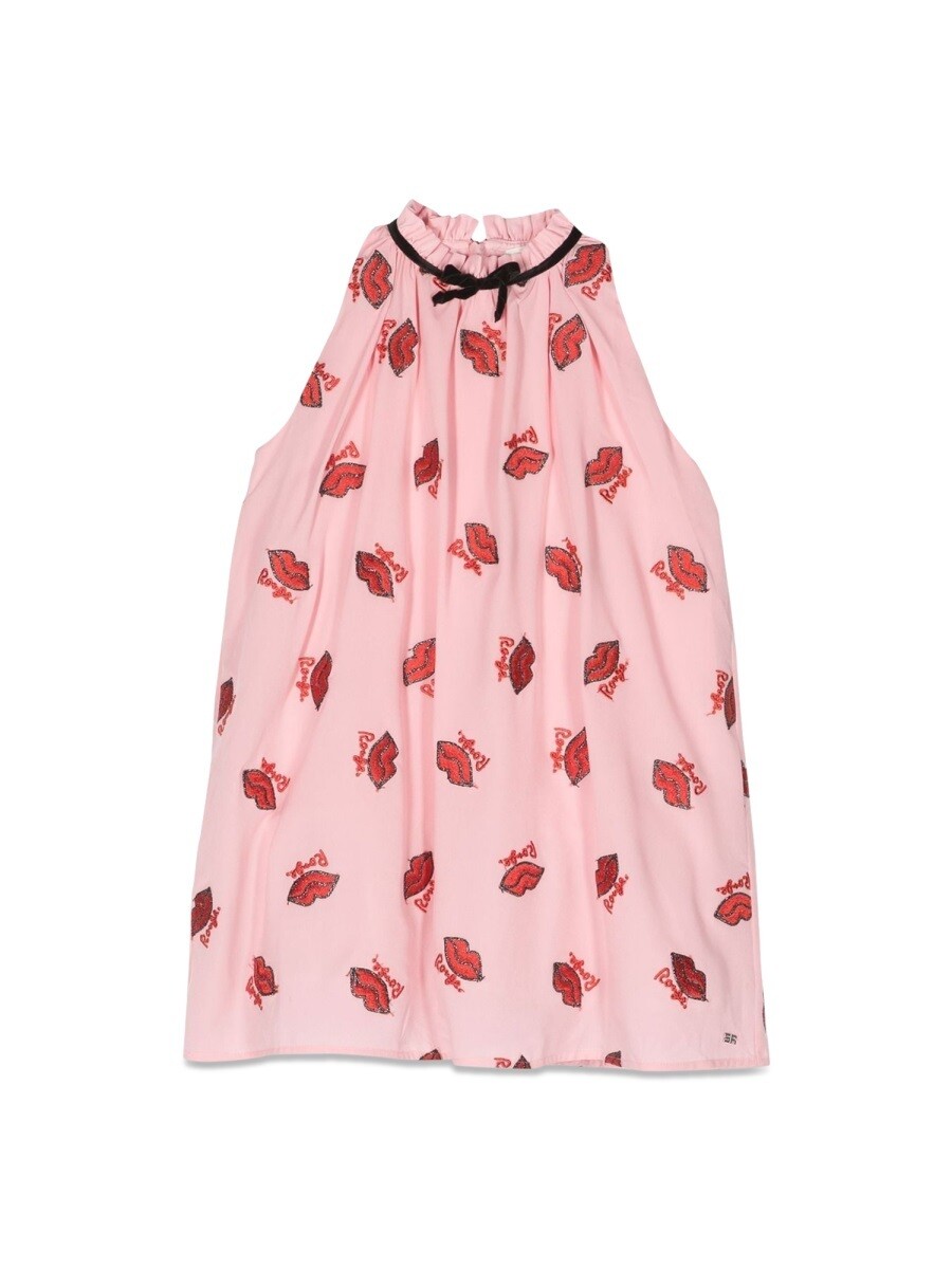 ソニアリキエル SONIA RYKIEL ロングドレス ドレス ガールズ ピンク Long dresses 275013 関税 送料無料 2023SS el