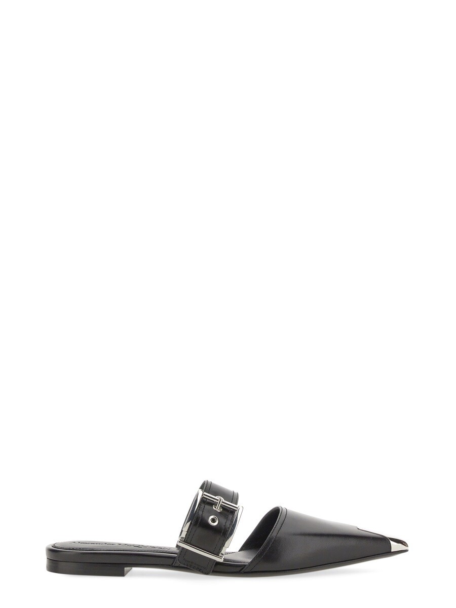 アレキサンダー マックイーン ALEXANDER MCQUEEN サンダル レディース ブラック Sandals 269231 関税 送料無料 2023SS el