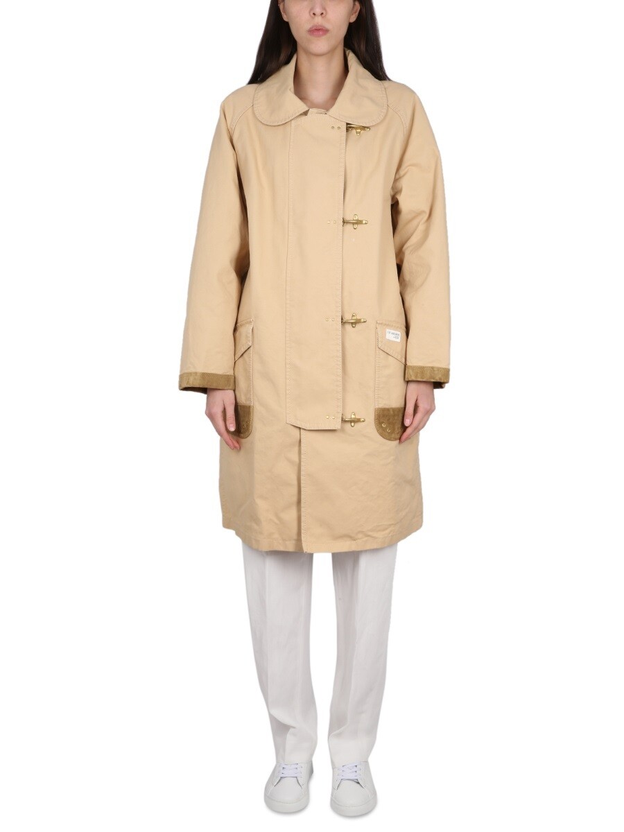 フェイ FAY トレンチコート 厚地の外套 レディース ベージュ Coats and trench coats 275985 関税 貨物輸送無料 2023SS el