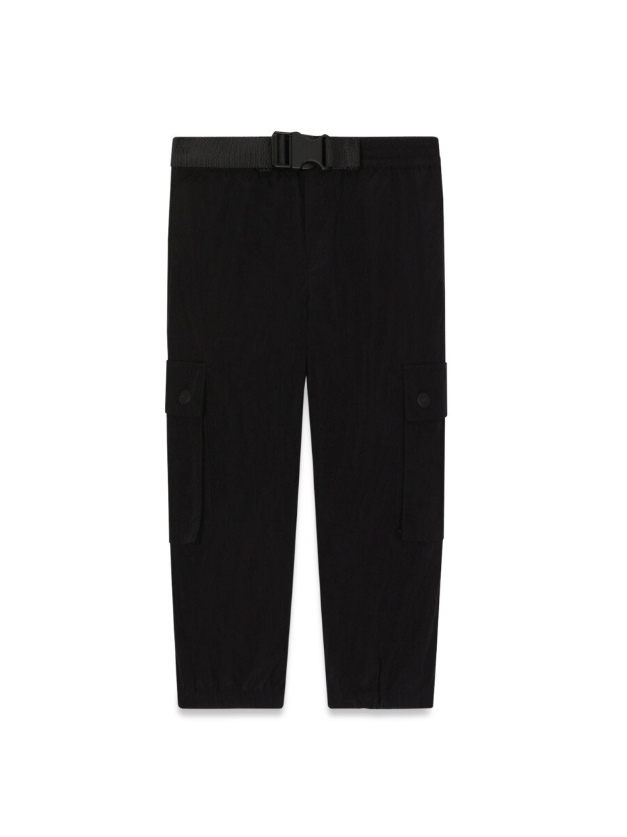 ドルチェ＆ガッバーナ DOLCE&GABBANA パンツ ボーイズ ブラック Cargo trousers 268065 関税 送料無料 2023SS el｜BRANDSHOP「il Tesoro」 45,180円