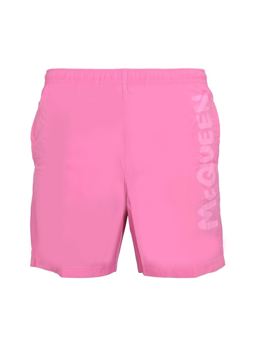 アレキサンダー マックイーン ALEXANDER MCQUEEN 海水着 スイムウェア メンズ さくら色 Swimwear 269536 関税 貨物輸送無料 2023SS el