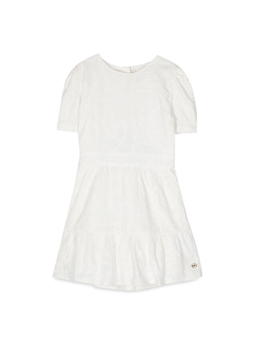 マイケル・コース MICHAEL KORS KIDS ロングドレス ドレス ガールズ ホワイト Long dresses 274678 関税 送料無料 2023SS el