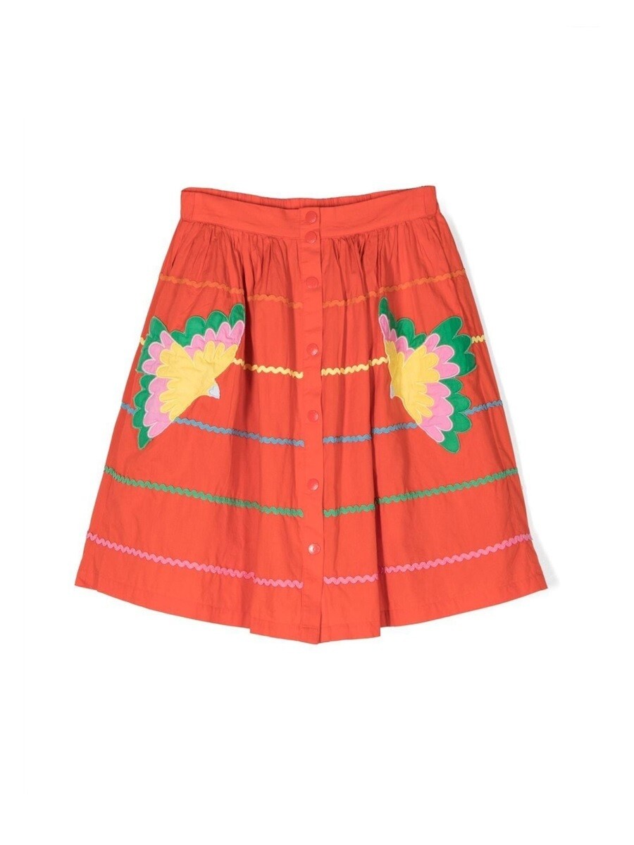 ステラマッカートニー STELLA MCCARTNEY ミニ御徒面子 スコート ガールズ 赤いこと Mini-skirts 268109 関税 貨物輸送無料 2023SS el