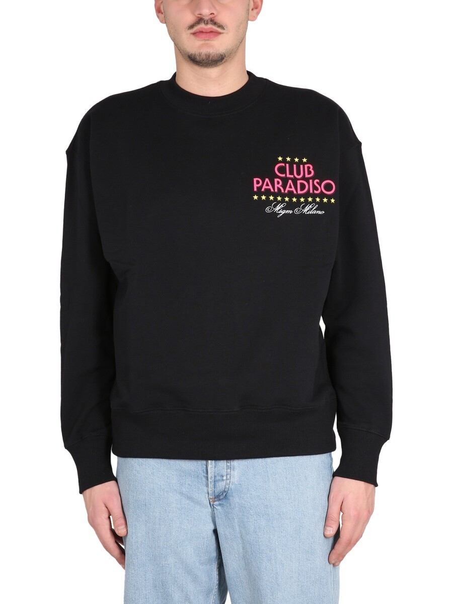 エムエスジーエム MSGM トレーナー 調教師 メンズ 黒いこと Sweatshirts 278176 関税 貨物輸送無料 2023SS el