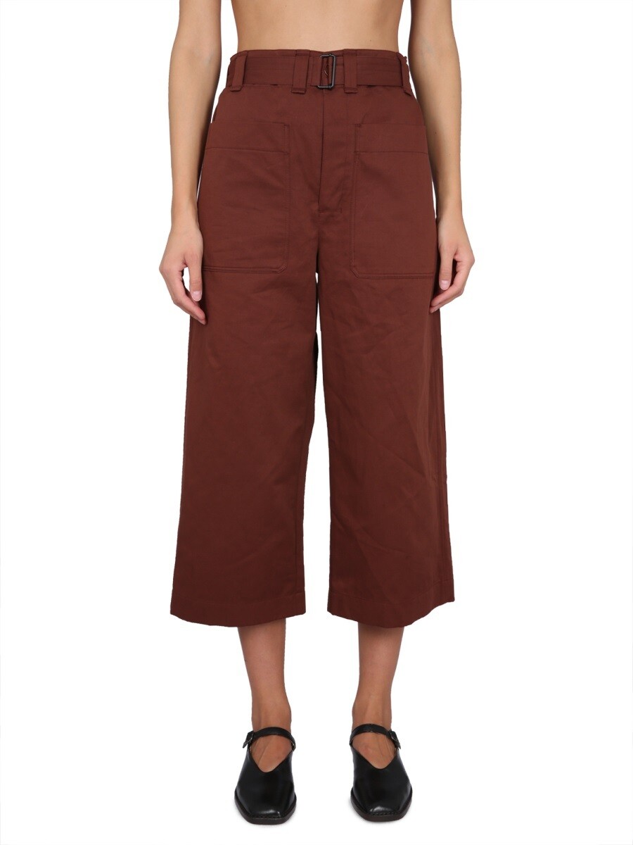 ルメール LEMAIRE ズボン パンツ レディース ブラウン Trousers 280497 関税 送料無料 2023SS el｜BRANDSHOP「il Tesoro」