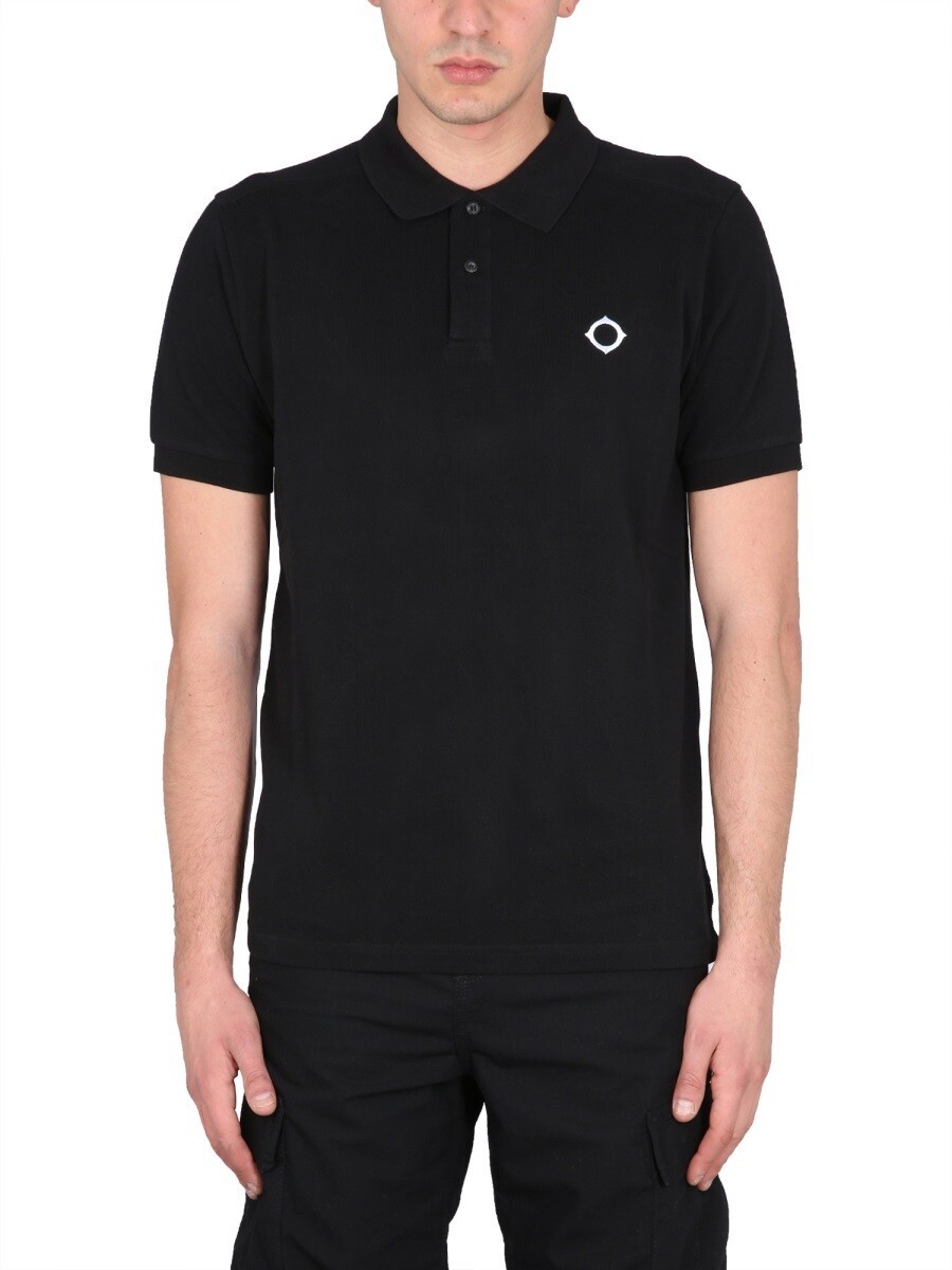 マストラム MA.STRUM ポロシャツ メンズ ブラック Polo shirts 282240 関税 送料無料 2023SS el｜BRANDSHOP「il Tesoro」