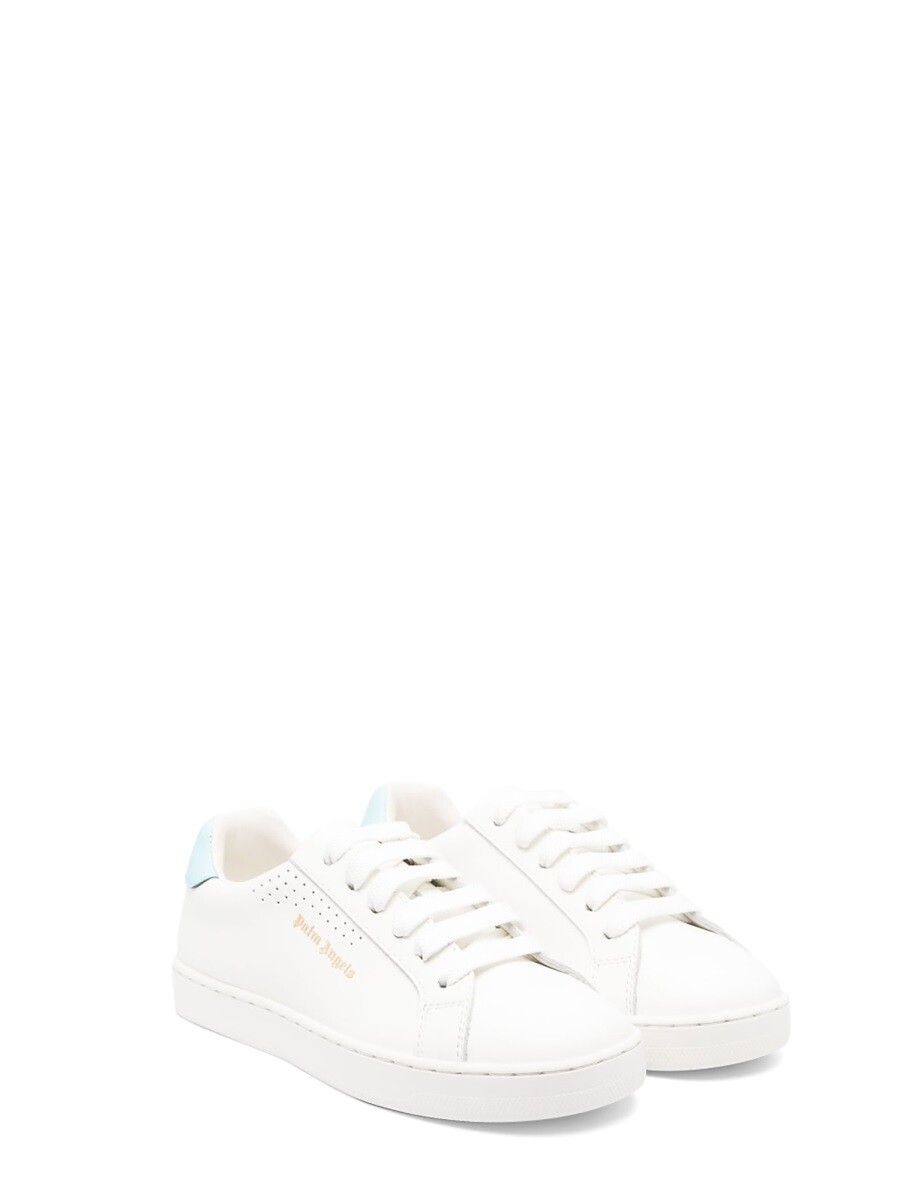 パーム・エンジェルス PALM ANGELS 平ったいスニーカー スニーカー ボーイズ 白いこと Flat sneakers 281394 関税 貨物輸送無料 2023SS el