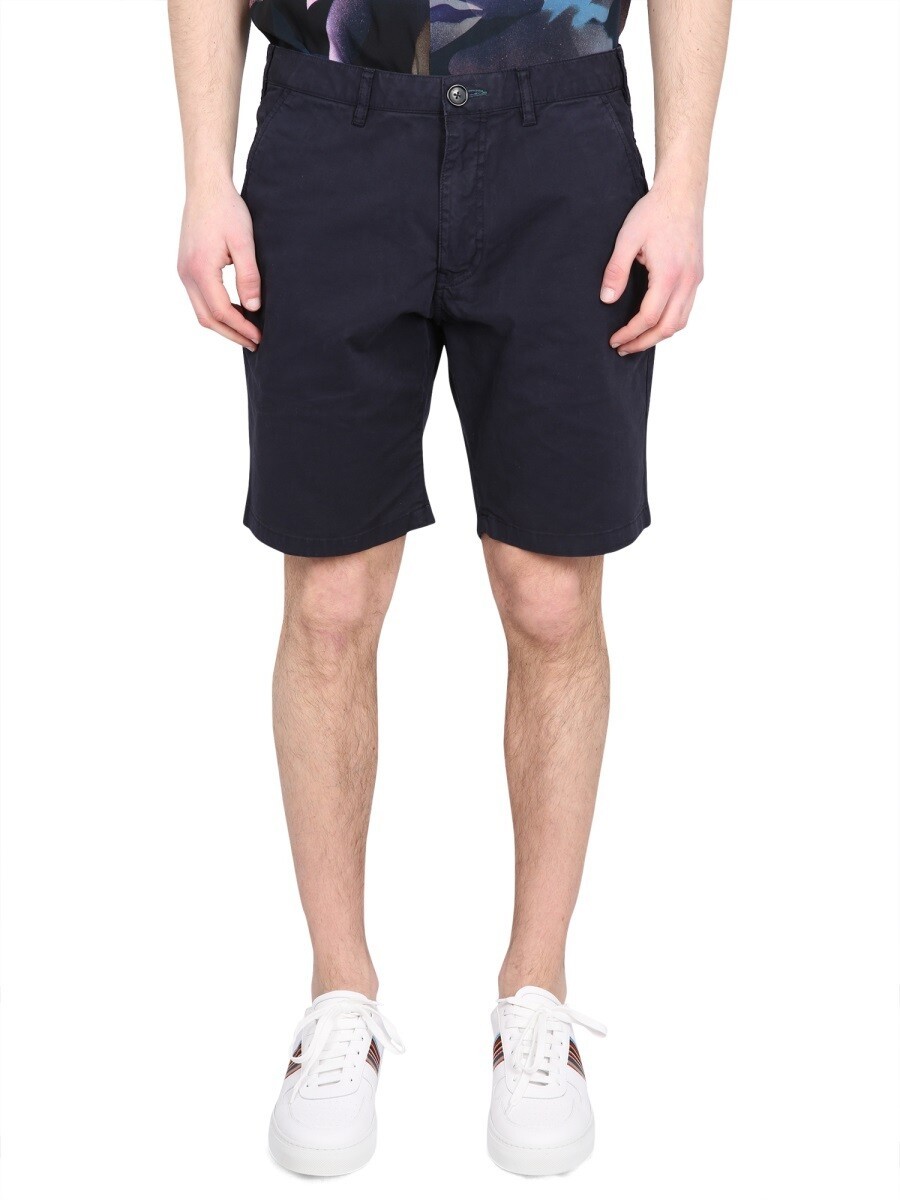 極点スミス PAUL SMITH さる股引き メンズ 青み Shorts 282317 関税 貨物輸送無料 2023SS el