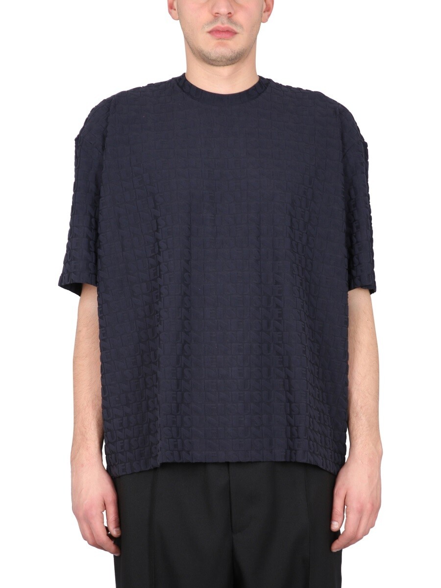 スンネイ SUNNEI Tシャツ メンズ ブルー T-shirts 278573 関税 送料無料 2023SS el|BRANDSHOP「il Tesoro」