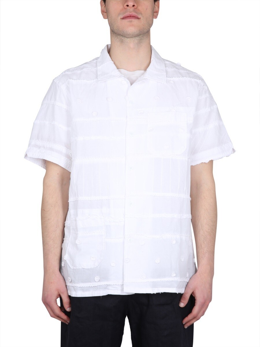 エンジニアド ガーメンツ ENGINEERED GARMENTS シャツ メンズ ホワイト Shirts 282502 関税 送料無料 2023SS el|BRANDSHOP「il Tesoro」