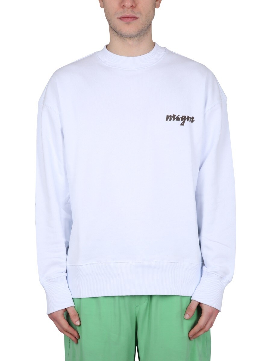 エムエスジーエム MSGM トレーナー 調教師 メンズ 白いこと Sweatshirts 279373 関税 貨物輸送無料 2023SS el